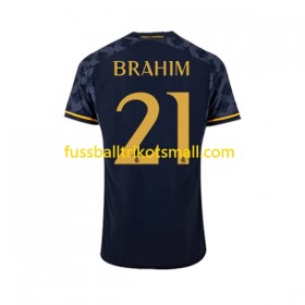 Fußballtrikots Real Madrid Brahim Diaz 21 2023-2024 Kurzarm Auswärts-trikot kaufen